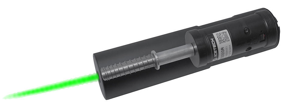 LCT Airsoft Silencer with Tracer Unit 14mm CCW, Black