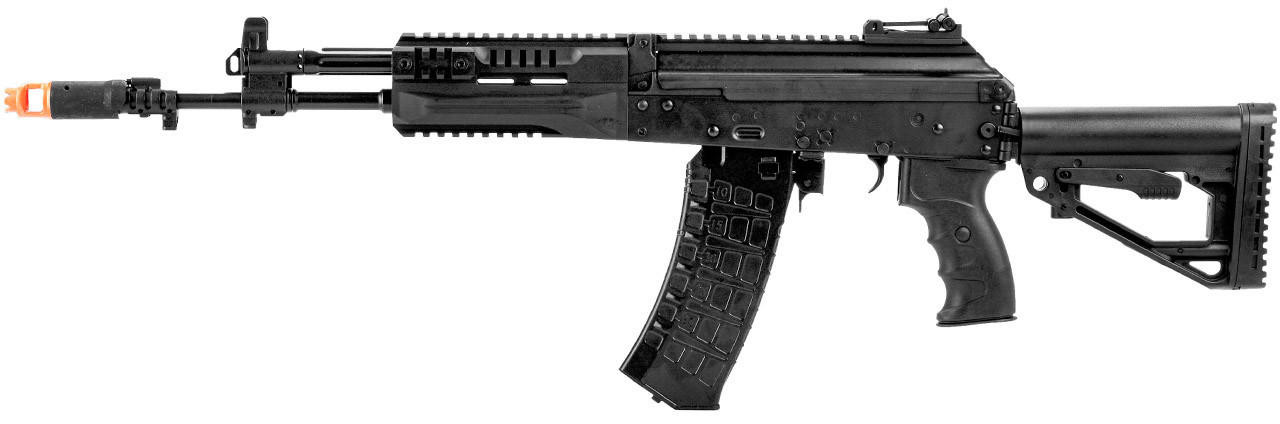 LCT LCK-12 EBB Airsoft AEG Rifle, Black