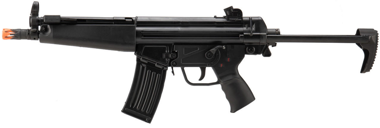 LCT LK-53A3 Full Metal Airsoft AEG Rifle w/ PDW Style Stock, Black
