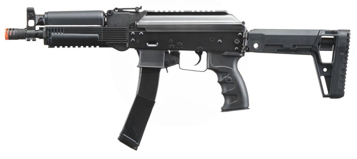 LCT LPPK20 SMG Airsoft AEG Rifle w/ ASTER V2 SE Expert, Black