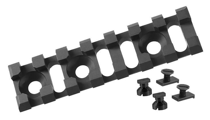 LCT Rail Section for LCK-12/LCK-1/LCK-19/ZK-12/ZK-12U, Black