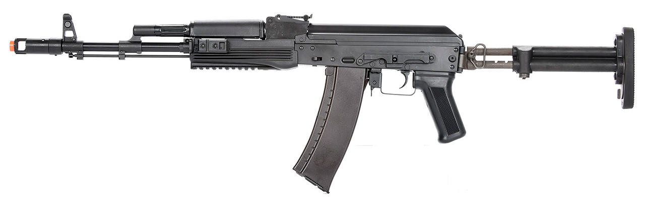 LCT STK-74 Tactical AK Airsoft AEG Rifle, Black