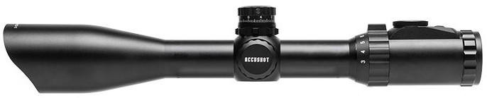 Leapers UTG 3-12X44 30mm Scope, AO, 36-color Mil-dot, w/ Rings, Black