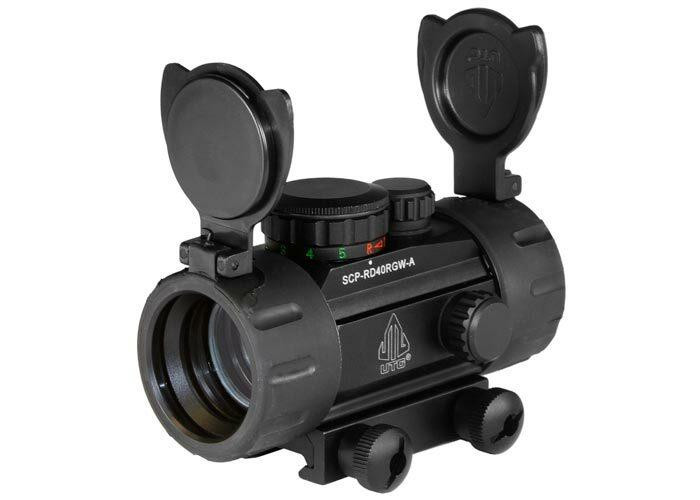 Leapers UTG 30mm Red/Green Dot Sight with Integrated Weaver Mount