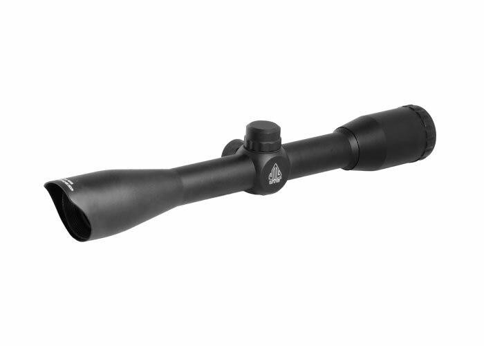 Leapers UTG Golden Image 4x32 Scope, Mil-Dot Reticle, 1/4 MOA, 1" Tube, with Weaver/Picatinny Rings