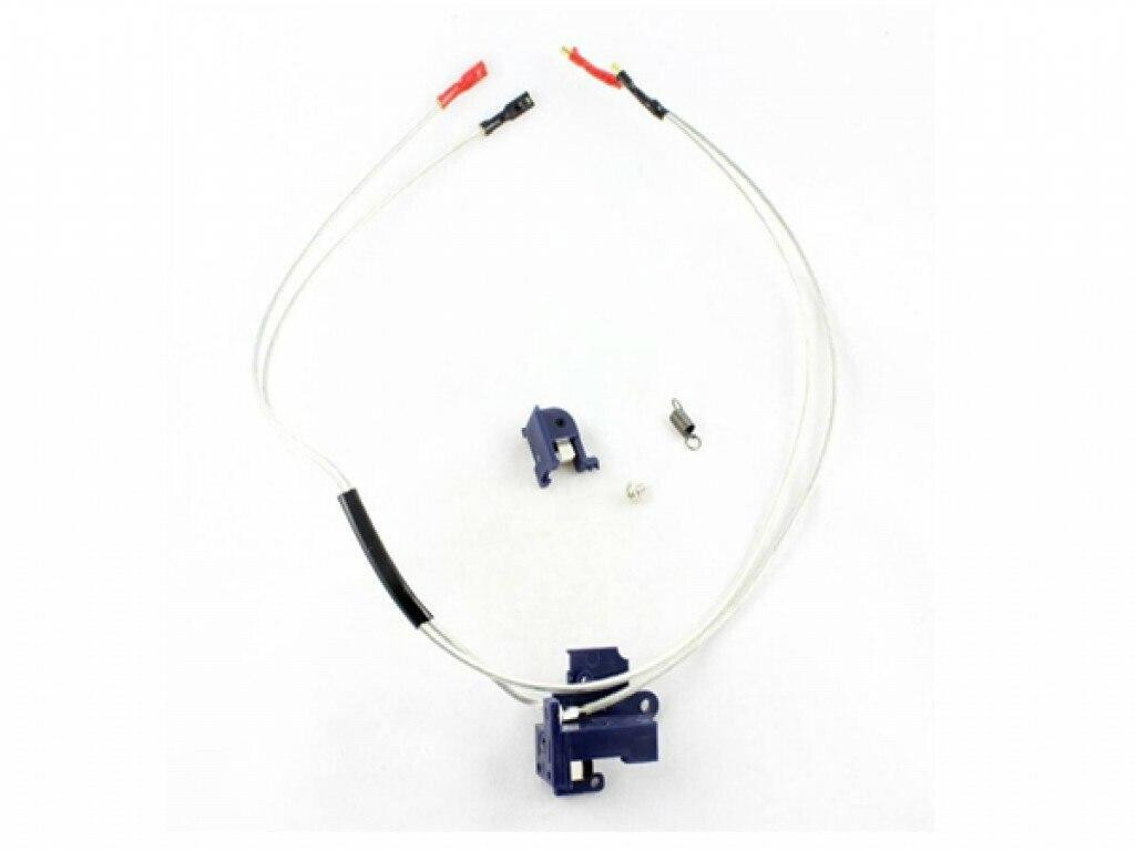 Lonex Airsoft Silver Plated Rear Wire Set/Kit Switch Assembly for Version 2 Gearboxes