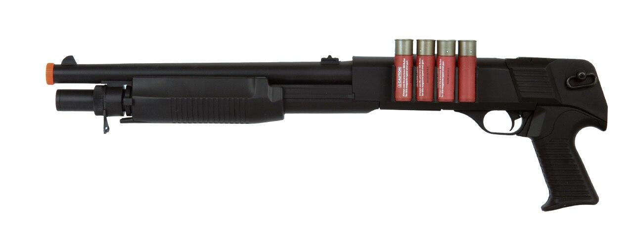 M183A1 Pistol Grip Airsoft Shotgun, Black