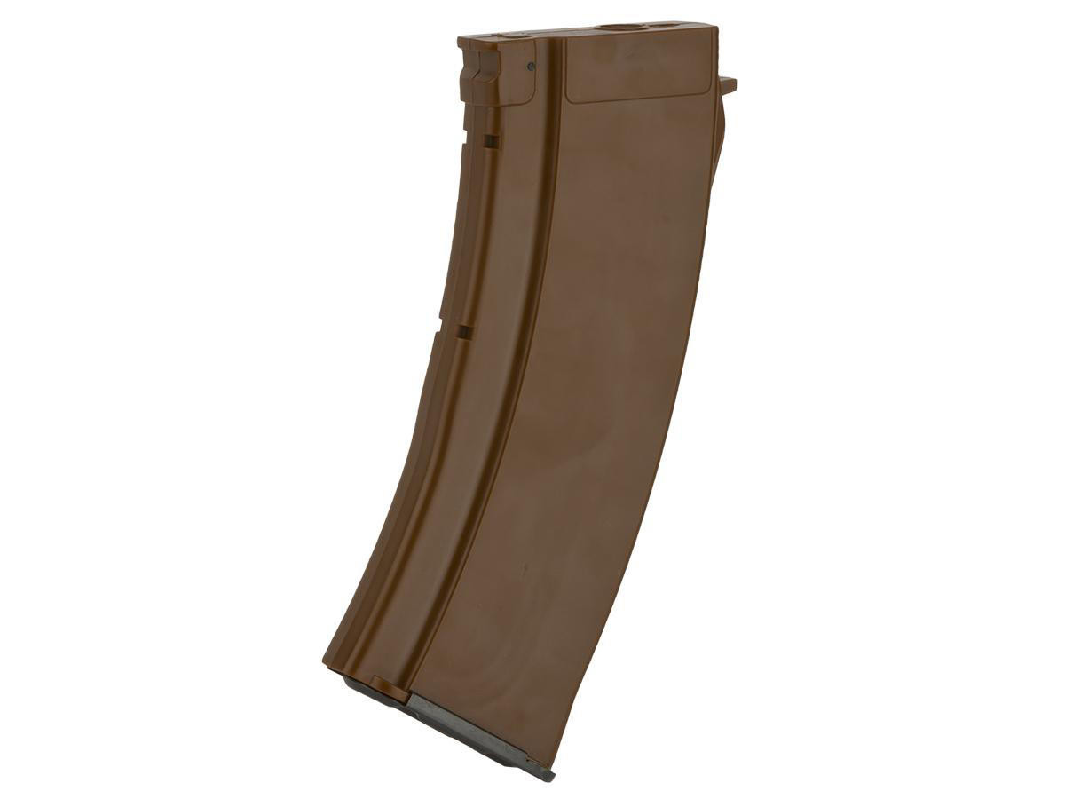 MAG 100 Round Mid-cap Magazine For AK Airsoft AEG Rifle, Imitation Bakelite