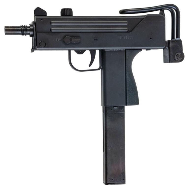 Maruzen Ingram M11 GBB Airsoft SMG w/ Suppressor, Black