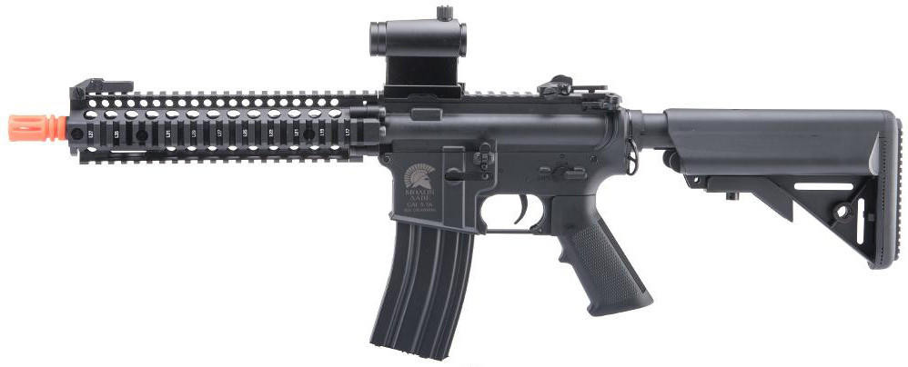 Matrix Mk18 Mod 1 Sportline Airsoft AEG Rifle w/ G3 Gearbox & Daniel Defense Rail System, Black