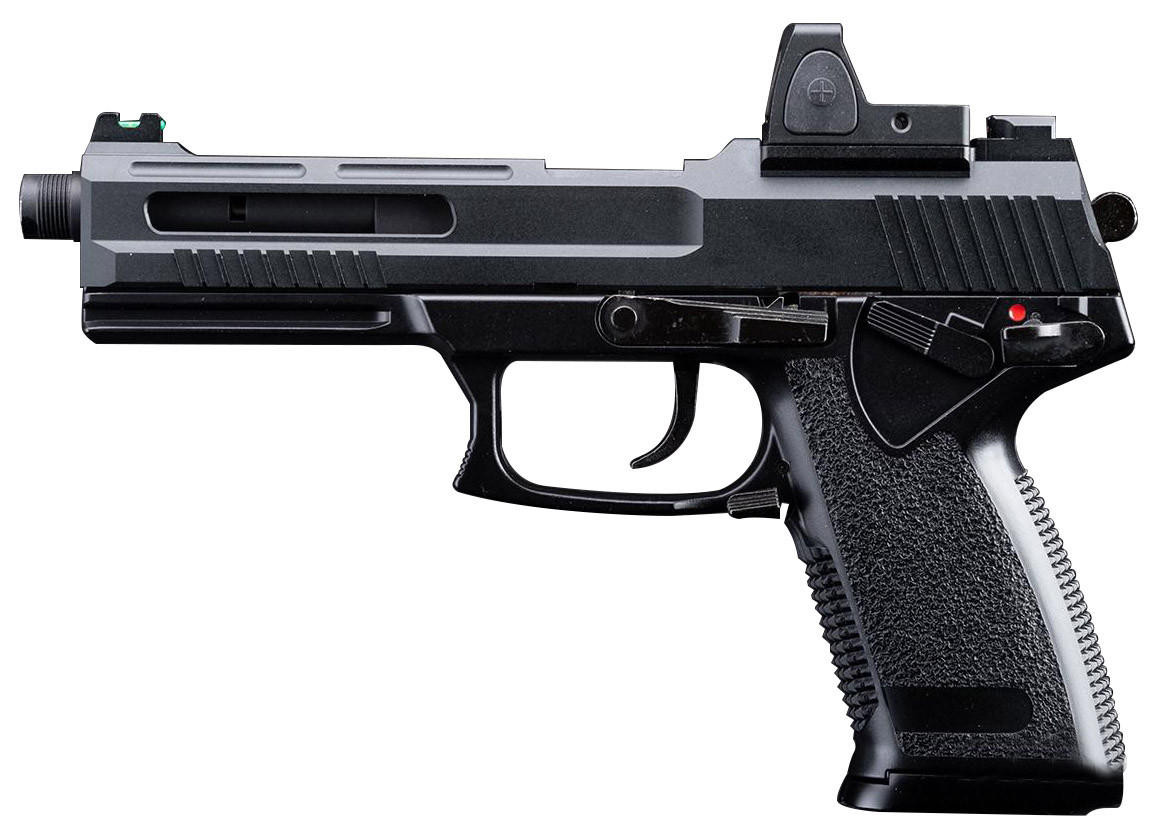 Matrix Custom Falcon Beta GBB Airsoft Pistol w/ RMR Ready CNC Aluminum Slide, Black