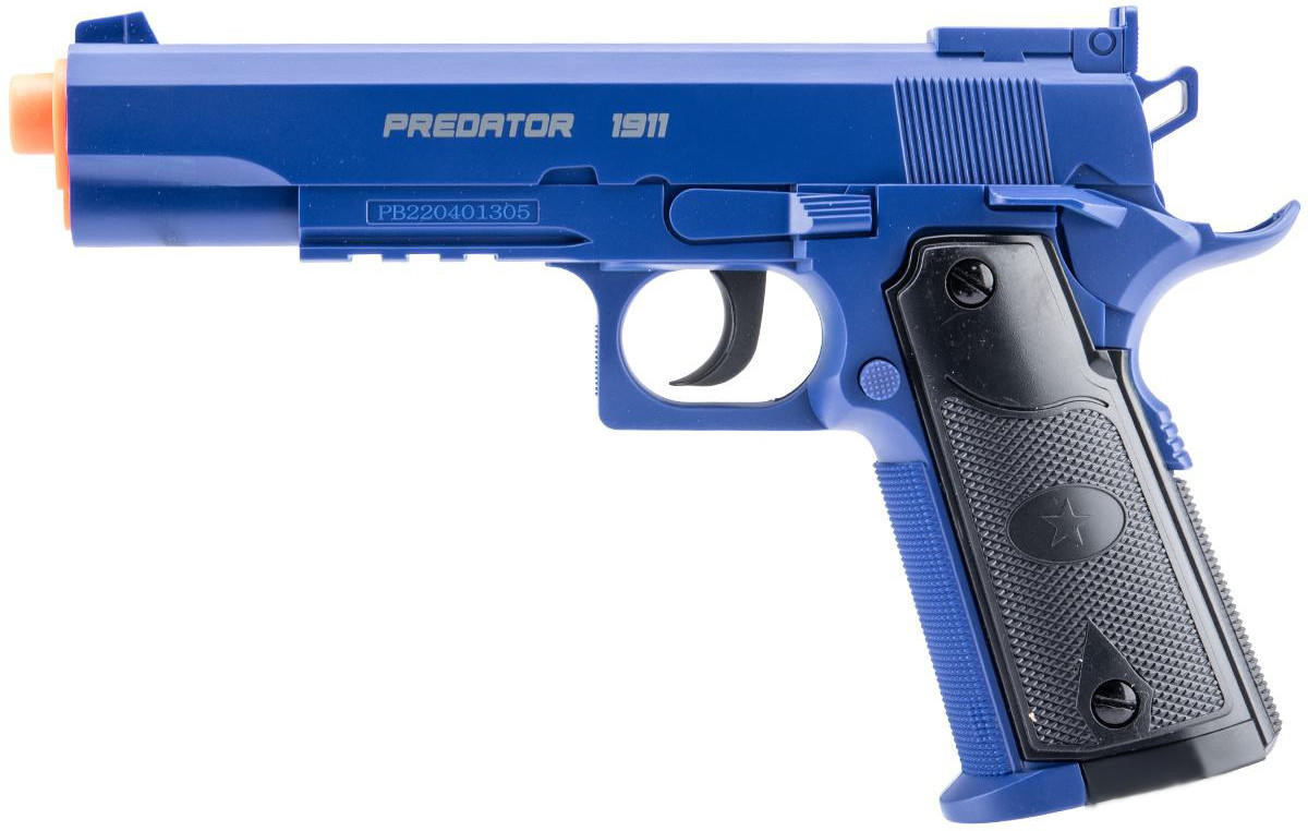 Matrix Predator 1911 Non-Blowback CO2 Airsoft Pistol, Ice