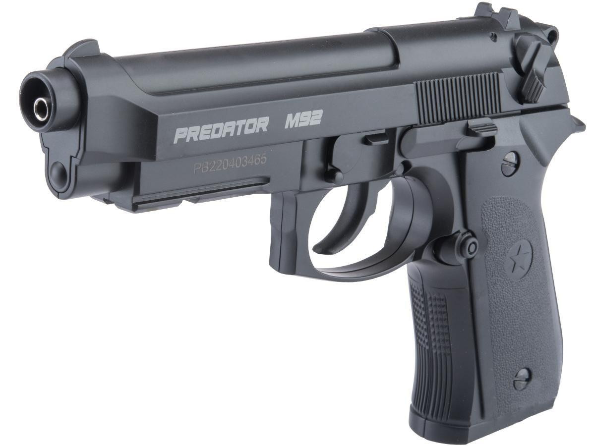 Matrix Predator M9 4.5mm CO2 Air Pistol, Black