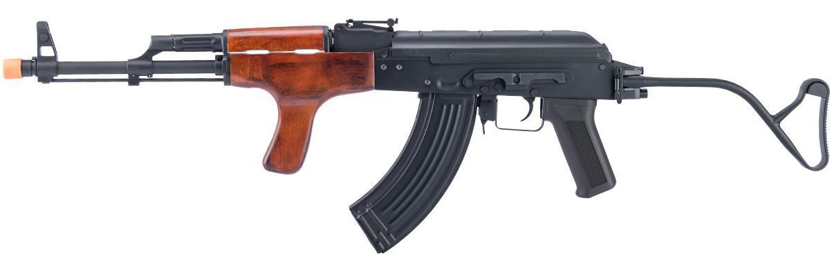 Matrix / S&T Stamped Steel AIMS-90 AK Airsoft AEG Rifle, Real Wood