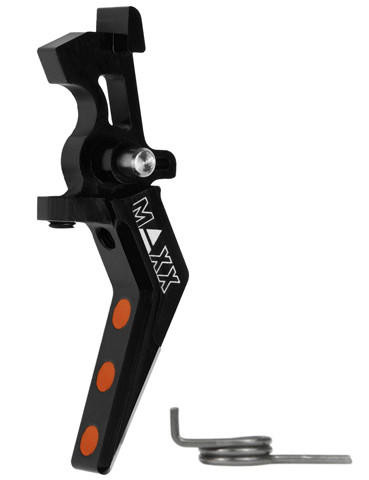 Maxx Model CNC Aluminum Advanced Speed Trigger Style A, Black