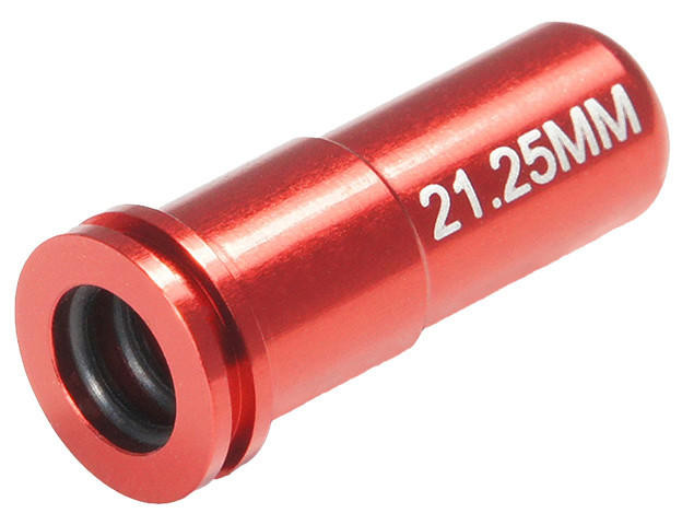 Maxx Model CNC Aluminum Double O-Ring 21.25mm Air Seal Nozzle, Red