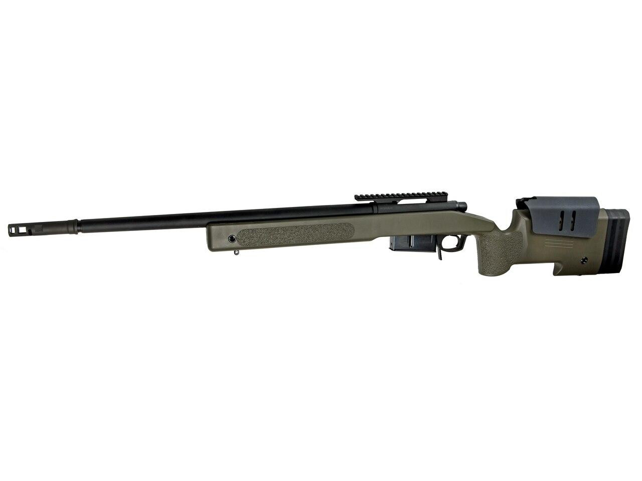 McMillan M40A5 Gas-Powered Airsoft Sniper Rifle, OD/Black