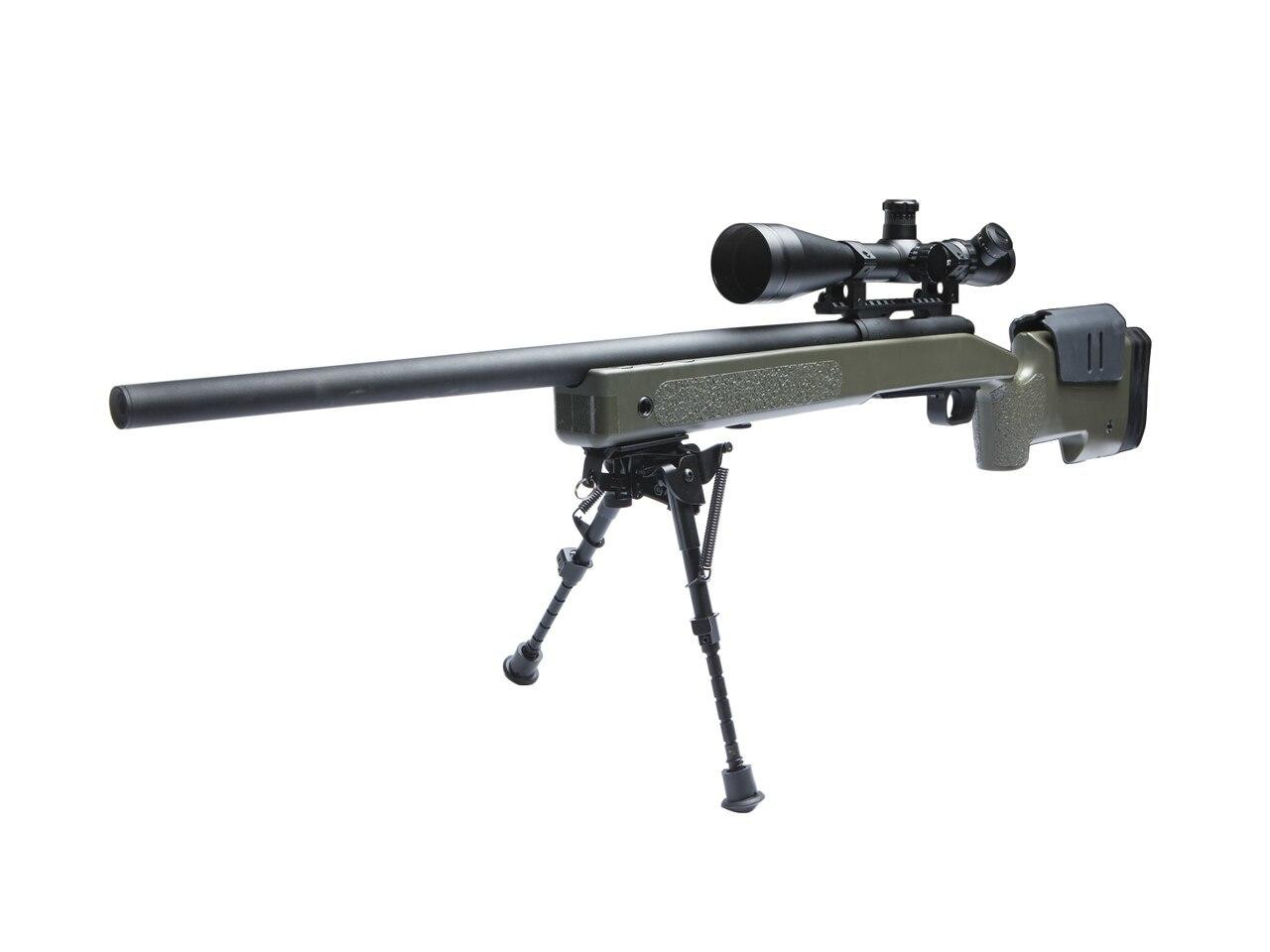 McMillan M40A3 Airsoft Sniper Rifle, OD/Black by ASG - Refurbished
