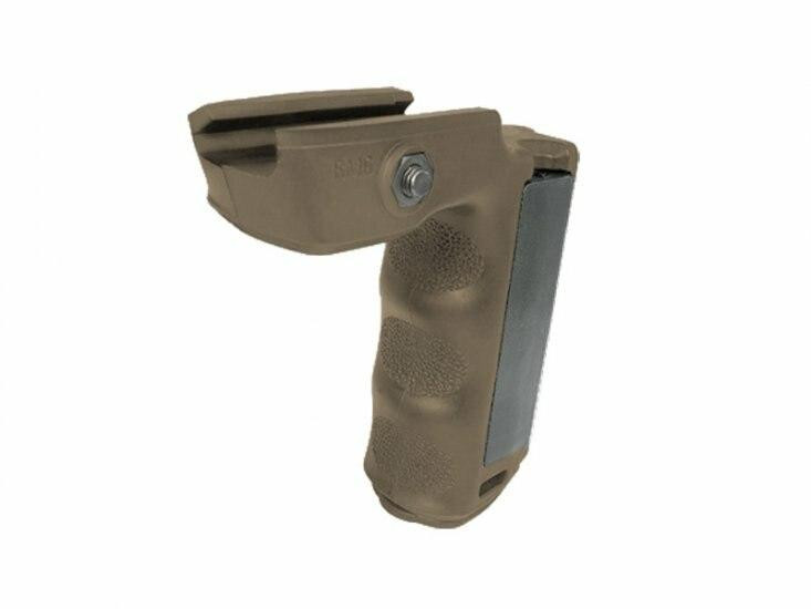 MFT React Magwell Grip - Scorched Dark Earth