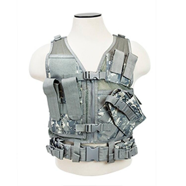 NC Star Children's Tactical Vest, Digital Camo