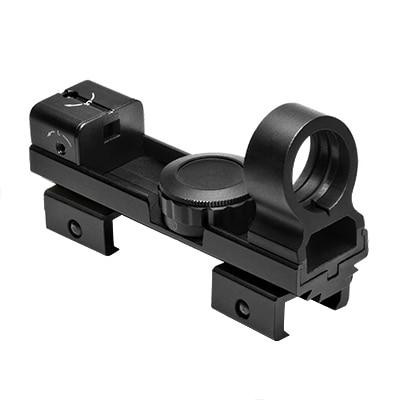 NC STAR Red/Green Dot Reflex Optic with Weaver & 3/8" Dovetail Mount