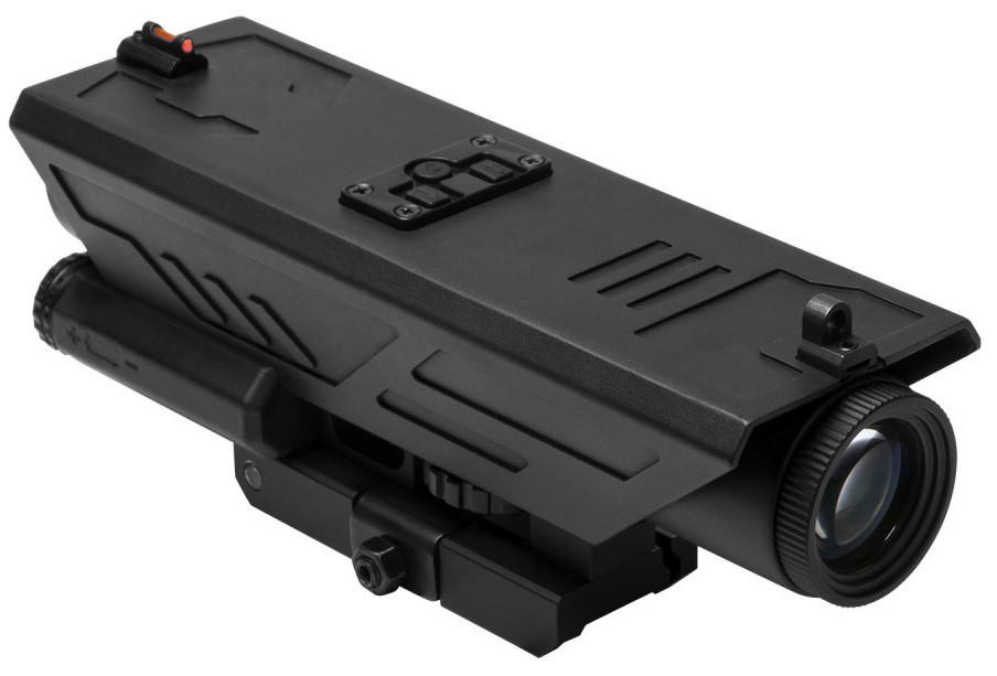 NcStar Delta 4x30 Sniper Reticle Scope w/ NAV LED, Black