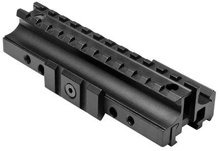 NcStar Weaver Tri-Rail Riser Mount System For M4 / M16 Top Receiver, Black