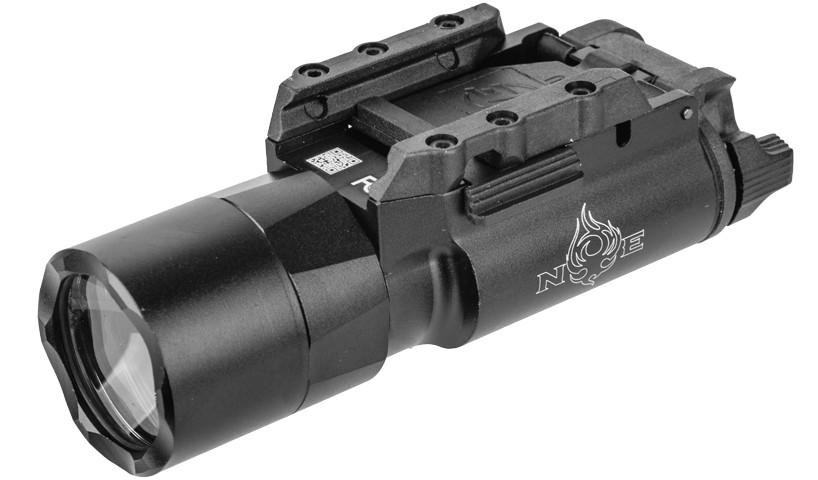 Night Evolution X300U 220 Lumens LED Flashlight, Black