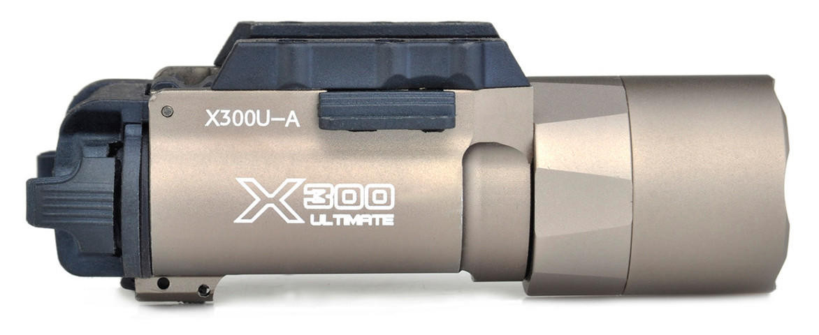 Night Evolution X300U 500 Lumens Flashlight, Dark Earth