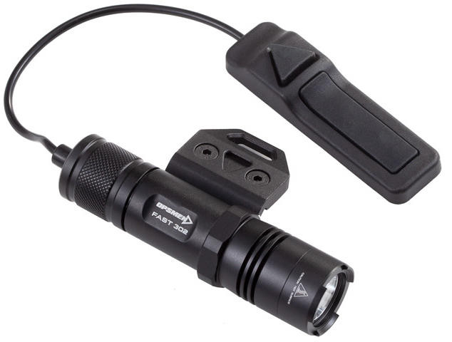 Opsmen FAST 302K Compact High Output Weapon Light for Keymod Handguard, Black