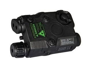 PEQ-15 Battery Box w/ Built In Green Laser, Black