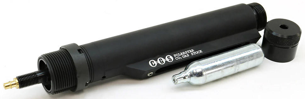 Polarstar CGS 12g Type 1 CO2 Gas Stock, Black