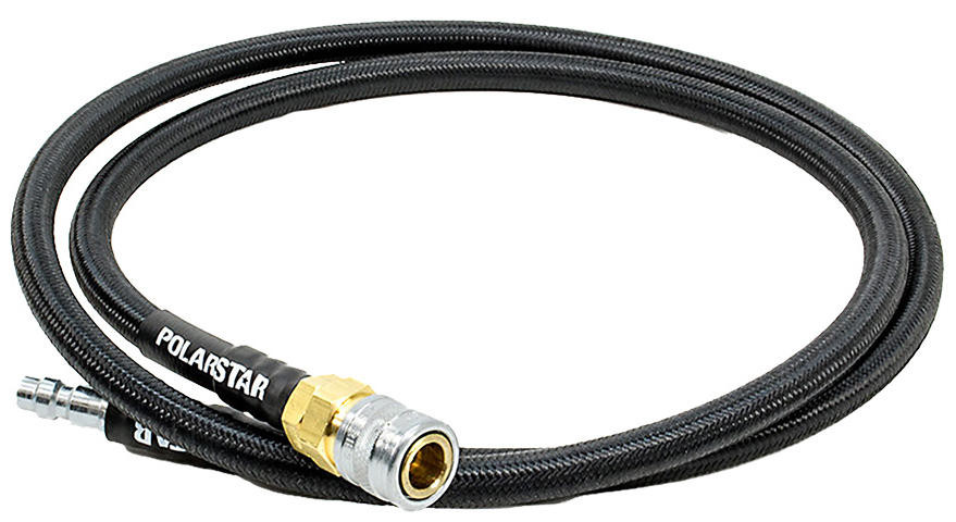 PolarStar QD Braided HPA Airsoft 42" Airline, Black