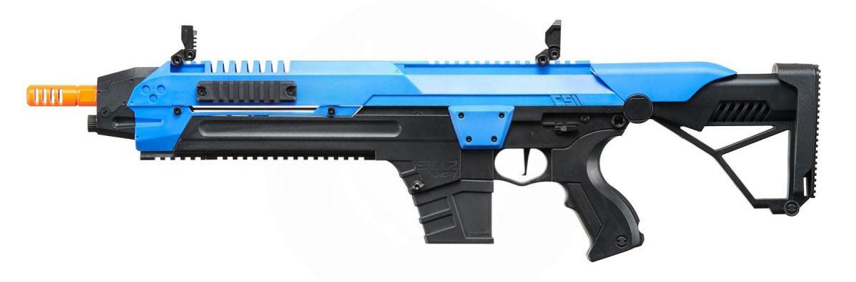 Poseidon CSI XR5 Series Advanced Battle Airsoft Rifle, Blue