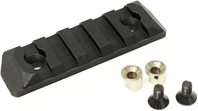 PTS Enhanced Rail Section Keymod 5 Slots, Black