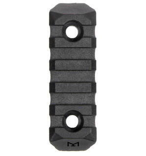 PTS Enhanced Rail Section M-LOK 5 Slots, Black