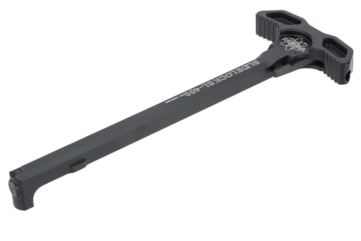 PTS Mega Arms AR-15 Slide Lock Airsoft Charging Handle, Black