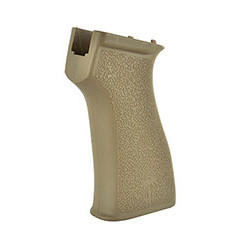 PTS US Palm AK Ergonomic Textured Battle Motor Grip, Dark Earth