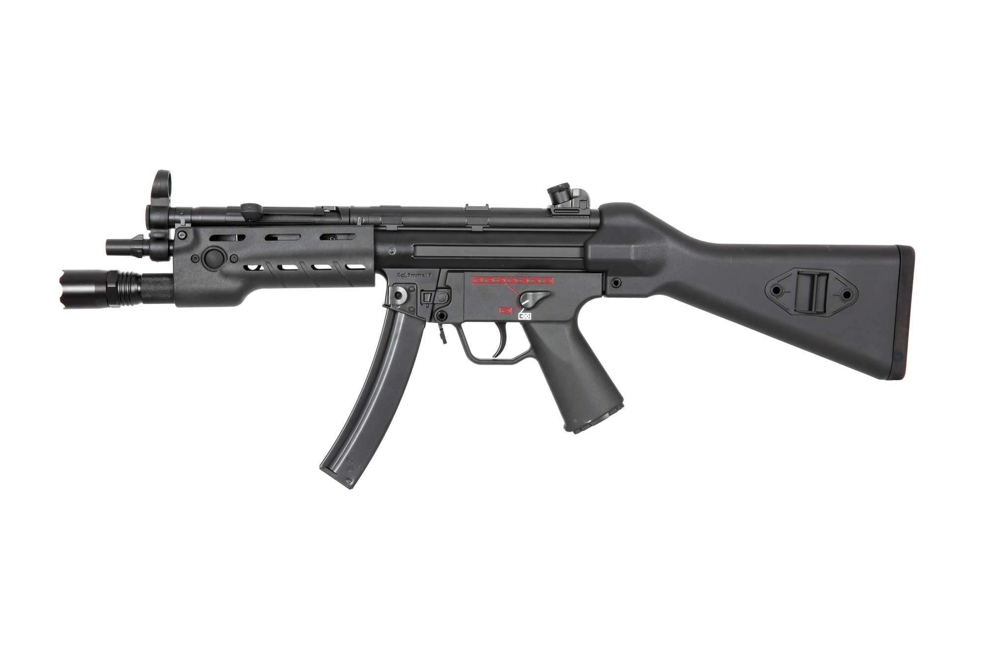 CES A4 Submachine Gun Replica with flashlight