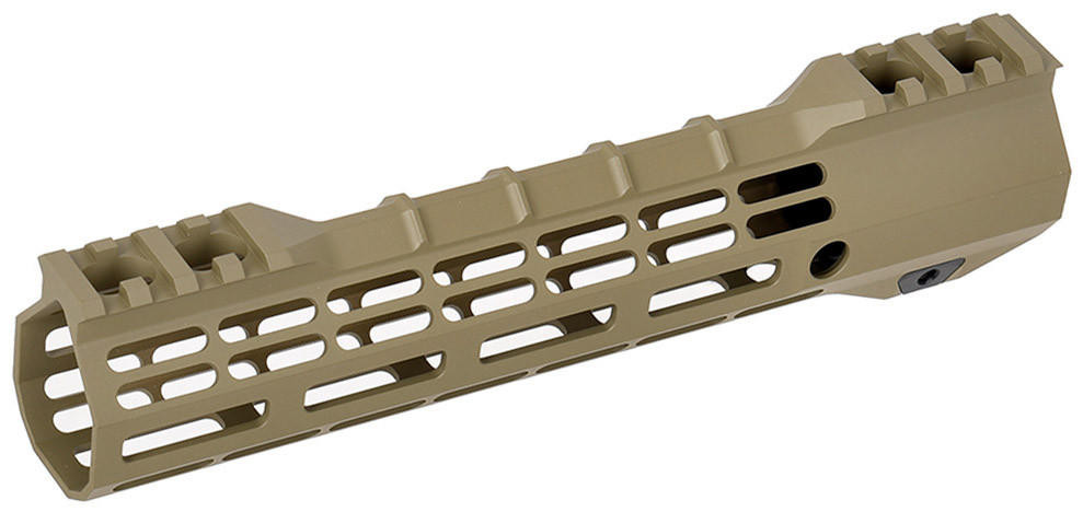 Ranger Armory 9" M-LOK Ultralight Rail System for M4 / M16 Airsoft AEG Rifles, Tan