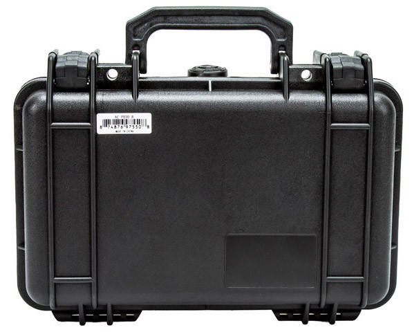 Ranger Armory Padded Hard-Shell Locking Carrying Accessories Case, Black