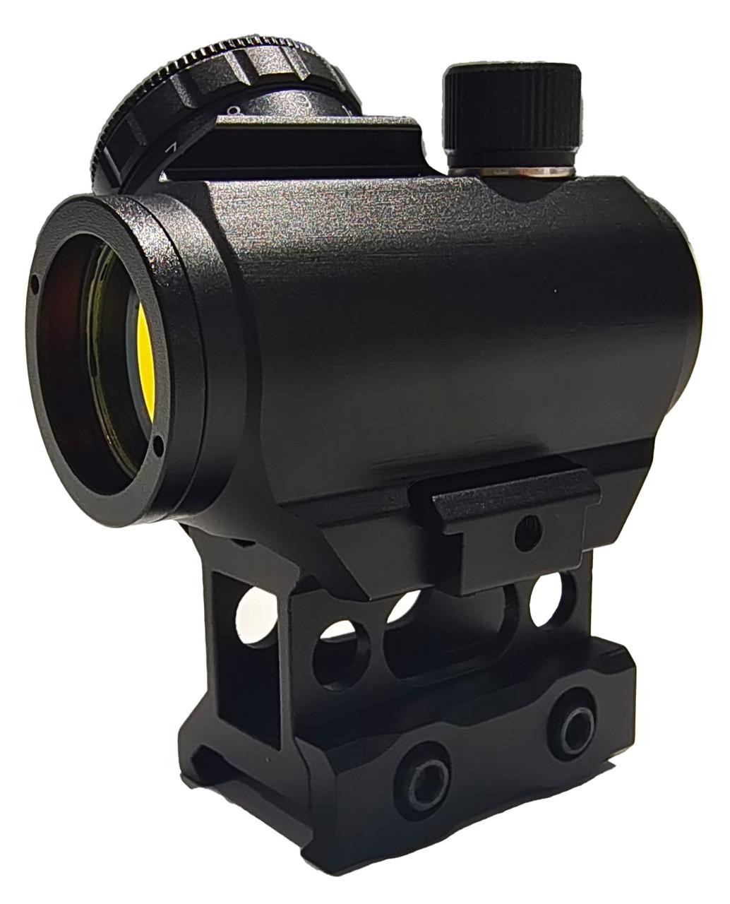 Raptors Airsoft 102T 1x22mm Red Dot Sight, Black