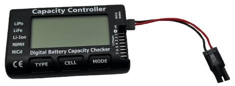 Raptors Airsoft LiPO Battery Tester/LiPo Balancer (Cell Meter)