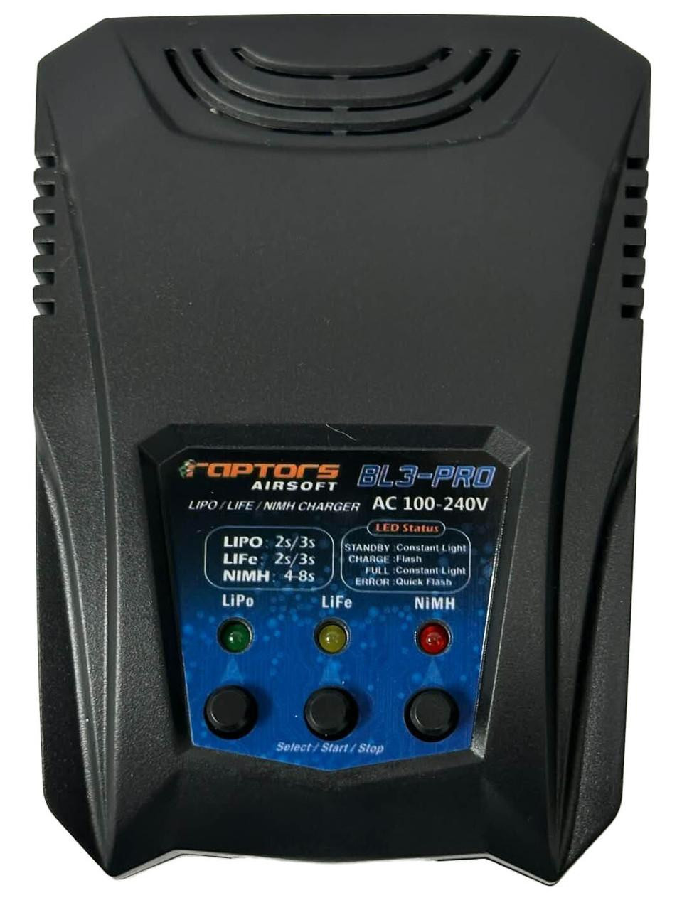 Raptors Airsoft RTQ BL3-Pro Compact LiPO & NiMH Smart Charger