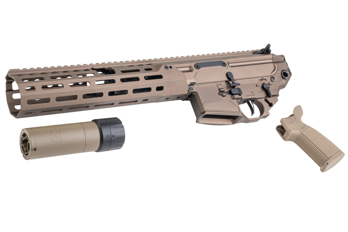 Toxicant SPEAR LT SD Suppressed Version Conversion Kit for Tokyo Marui MWS GBB Airsoft Rifle (FDE)