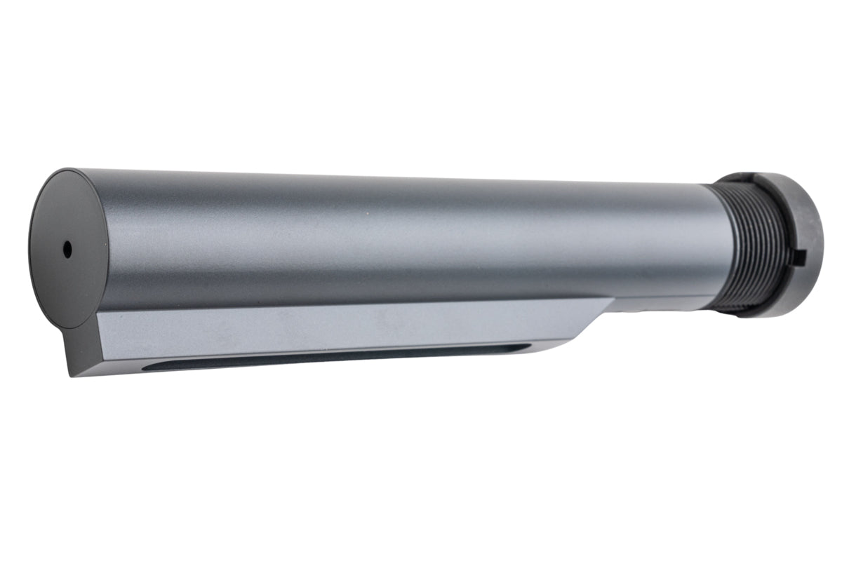 Angry Gun Mil-Spec CNC 6 Position Buffer Tube w/ Dagger Logo for VFC/ WE/ GHK GBB Airsoft Rifle (Cer