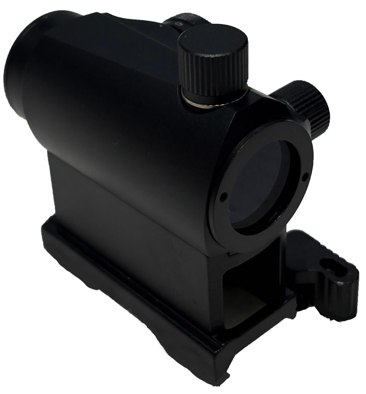 Raptors Airsoft T1S Compact 1x22 Micro Red Dot Sight, Black