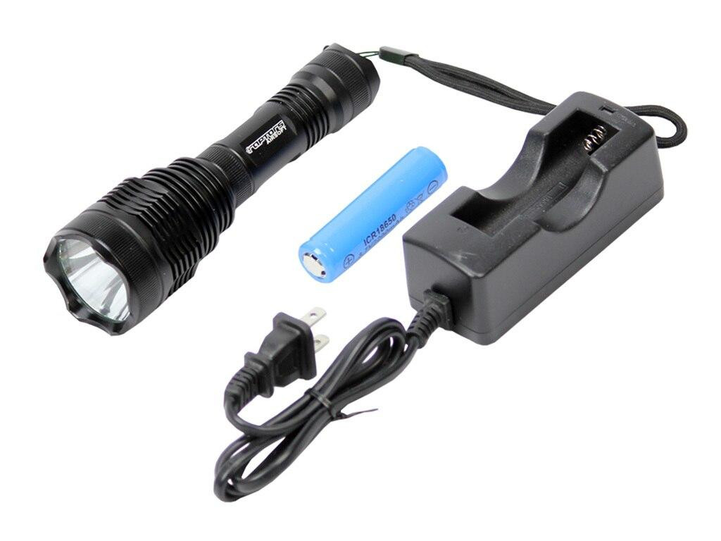 Raptors Airsoft Tactical RTQ Flashlight 700 Lumens CREE Pressure Switch 20mm