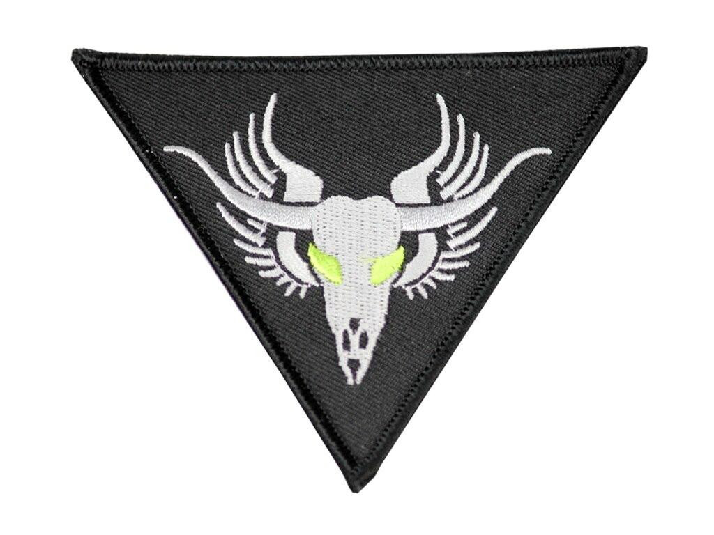 Raptors Tactical 3.5 Bull Skull Iron On Patch