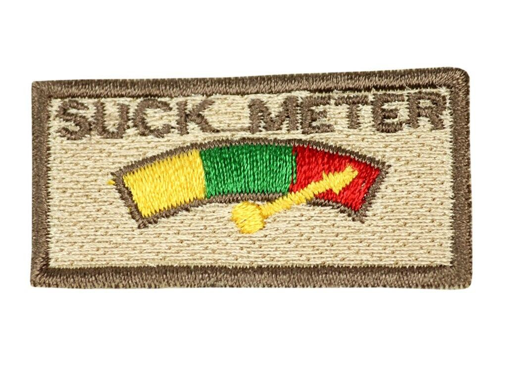 Raptors Tactical 1.5 Suck Meter Patch Iron On